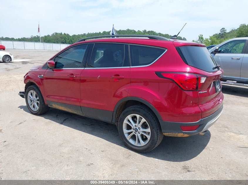 VIN 1FMCU0HD4KUB75058 2019 FORD ESCAPE SEL