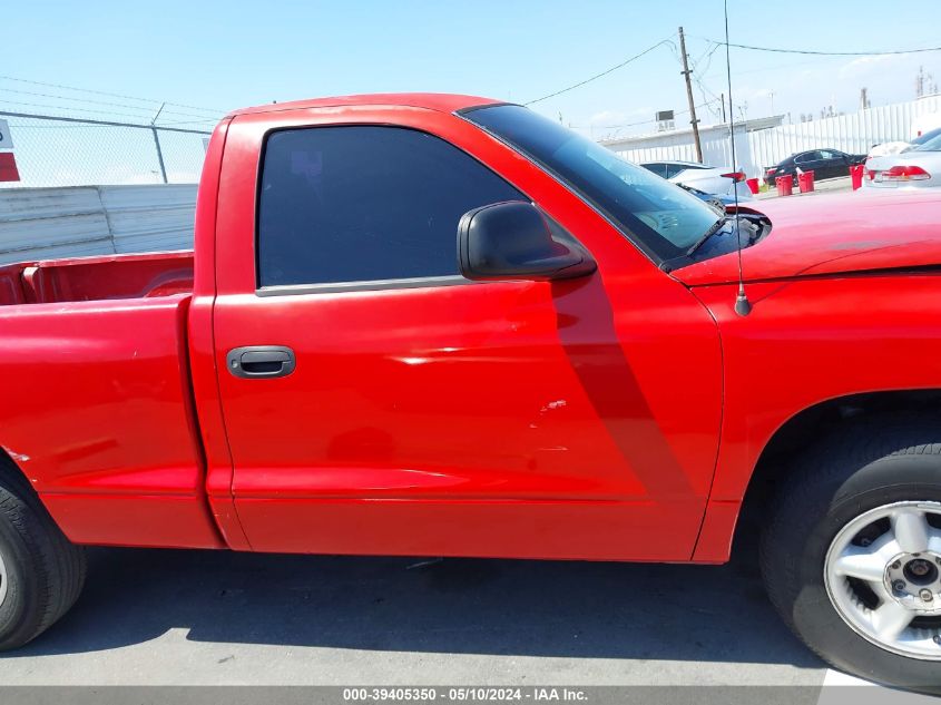 1998 Dodge Dakota Sport VIN: 1B7FL26PXWS704186 Lot: 39405350