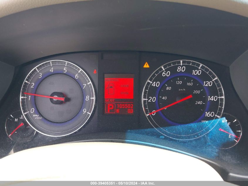 2008 Infiniti Ex35 Journey VIN: JNKAJ09F68M357016 Lot: 39405351