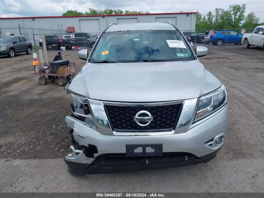 2014 Nissan Pathfinder Sl VIN: 5N1AR2MM4EC733818 Lot: 39405357