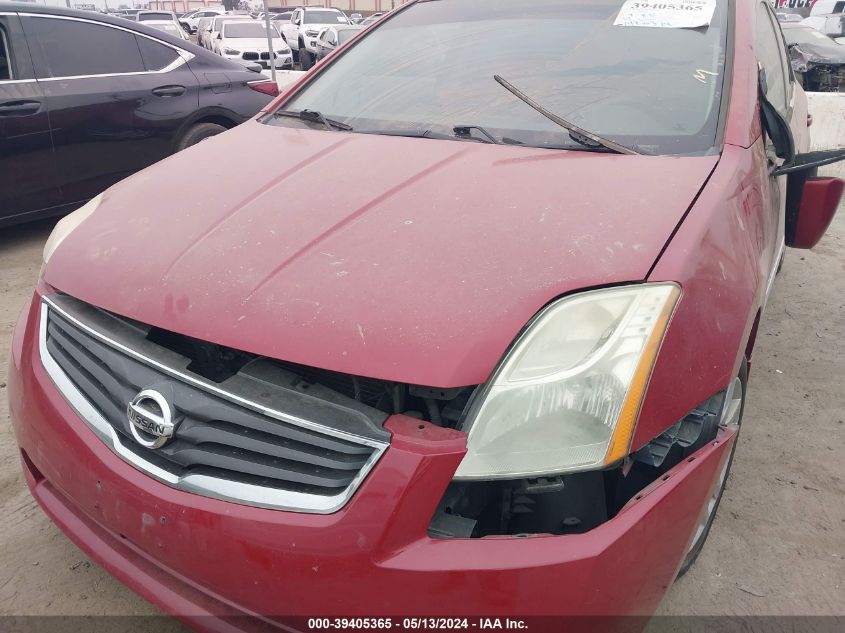 2011 Nissan Sentra 2.0S VIN: 3N1AB6AP7BL697267 Lot: 39405365
