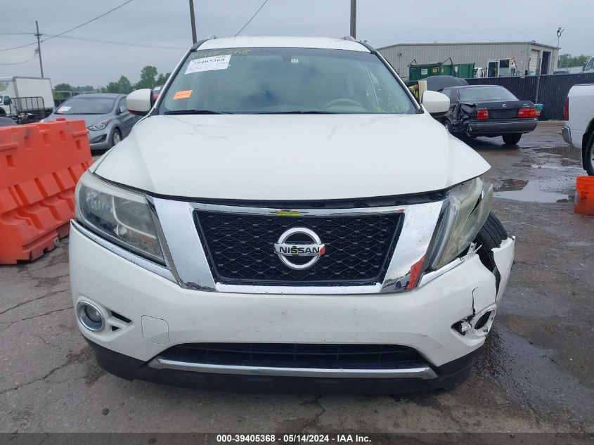 2014 Nissan Pathfinder Sl VIN: 5N1AR2MN4EC647479 Lot: 39405368