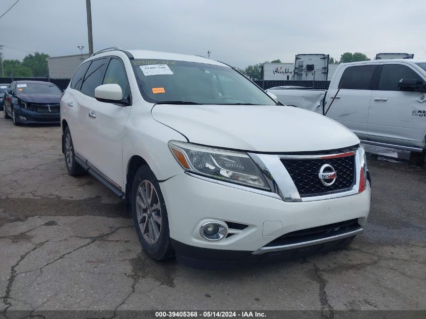 2014 Nissan Pathfinder Sl VIN: 5N1AR2MN4EC647479 Lot: 39405368