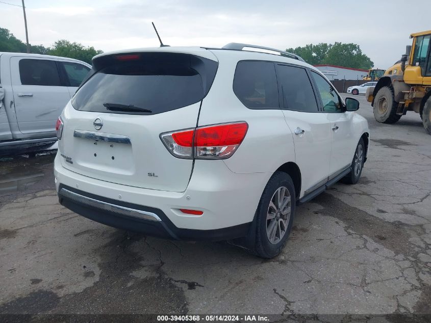 2014 Nissan Pathfinder Sl VIN: 5N1AR2MN4EC647479 Lot: 39405368