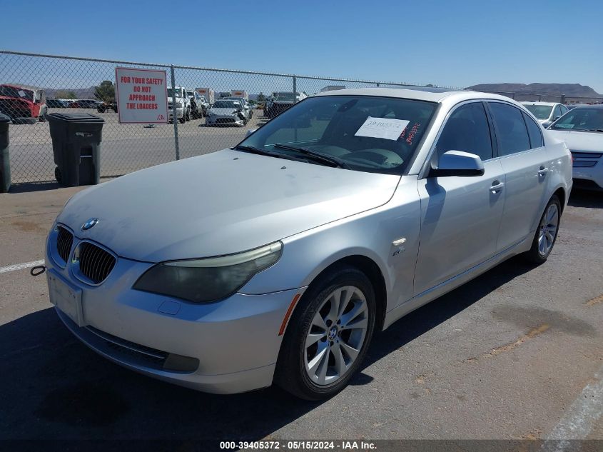 2010 BMW 535I xDrive VIN: WBANV9C54AC139662 Lot: 39405372