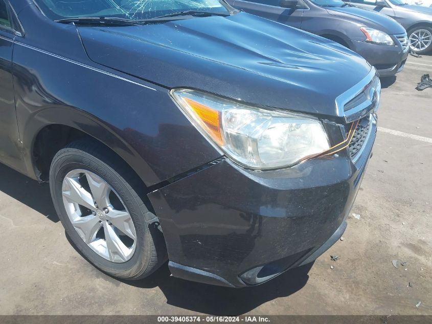 2014 Subaru Forester 2.5I Limited VIN: JF2SJAHC8EH486822 Lot: 39405374