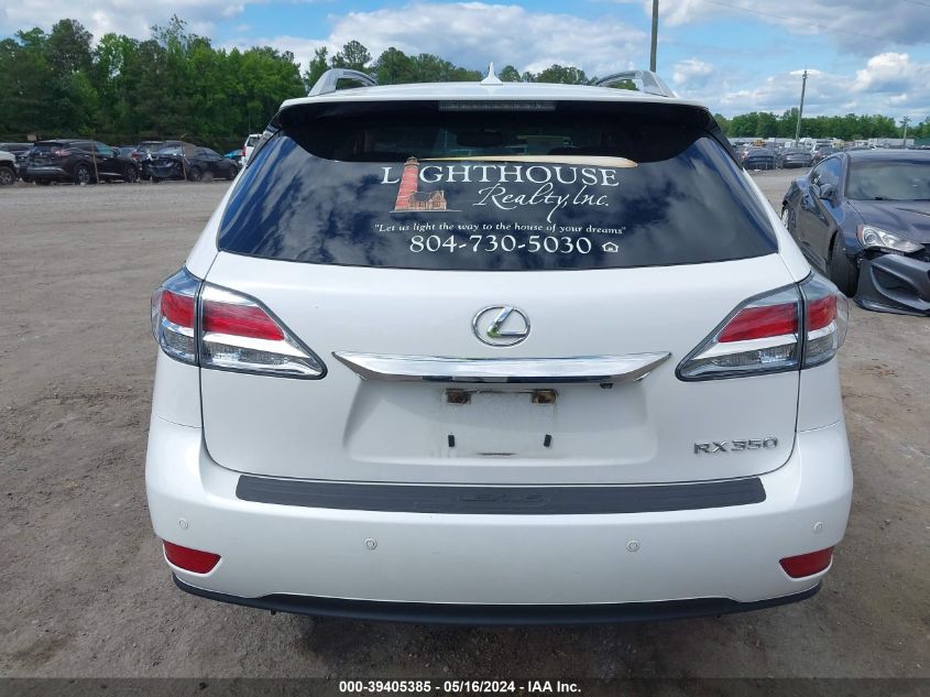 2013 Lexus Rx 350 VIN: 2T2BK1BA6DC223116 Lot: 39405385