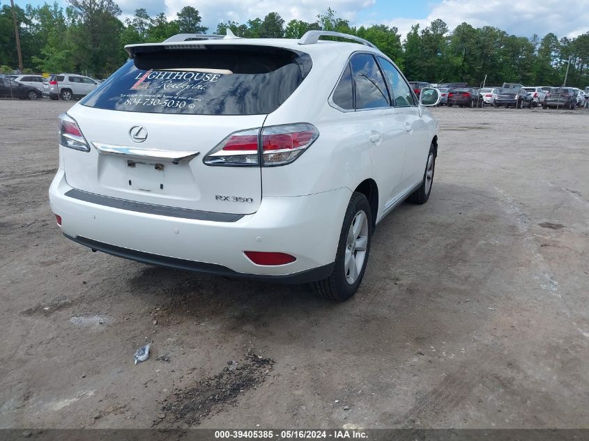 2013 Lexus Rx 350 VIN: 2T2BK1BA6DC223116 Lot: 39405385