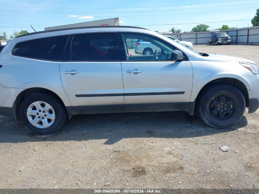 2017 Chevrolet Traverse Ls VIN: 1GNKRFED4HJ350158 Lot: 39405395