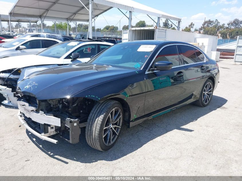 2020 BMW 330I VIN: 3MW5R1J06L8B30291 Lot: 39405401