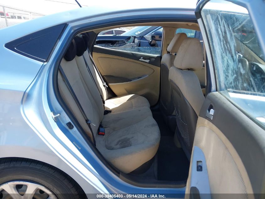 2014 Hyundai Accent Gls VIN: KMHCT4AE5EU599429 Lot: 39405403