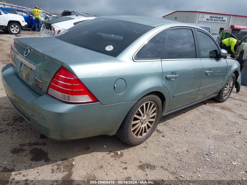 2006 Mercury Montego Premier VIN: 1MEFM42116G604859 Lot: 39405410