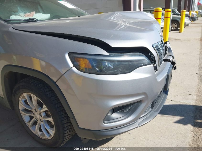 2019 Jeep Cherokee Latitude Fwd VIN: 1C4PJLCB5KD370026 Lot: 39405415