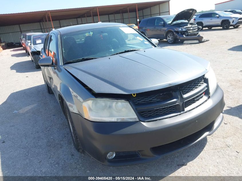 2013 Dodge Avenger Sxt VIN: 1C3CDZCBXDN502644 Lot: 39405420