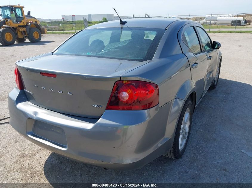 2013 Dodge Avenger Sxt VIN: 1C3CDZCBXDN502644 Lot: 39405420