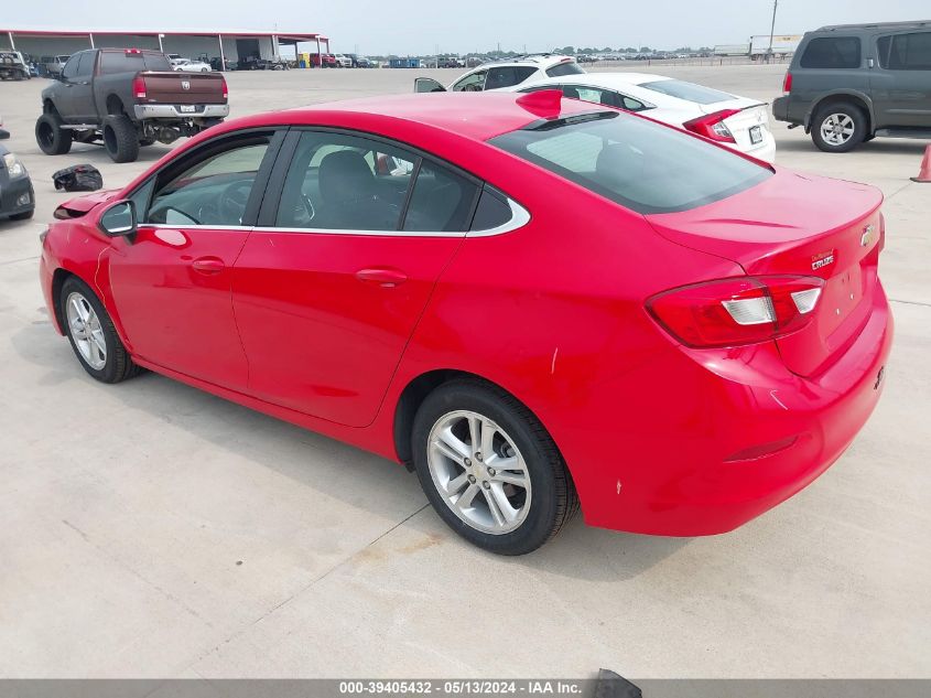 2018 Chevrolet Cruze Lt Auto VIN: 1G1BE5SM7J7243006 Lot: 39405432