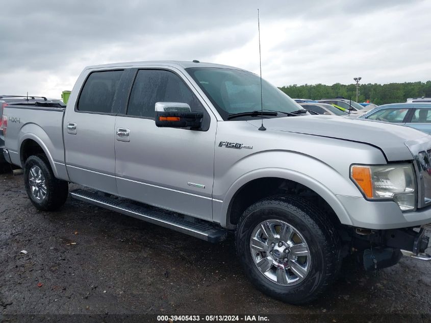 2011 Ford F-150 Lariat VIN: 1FTFW1ET7BFB60555 Lot: 39405433