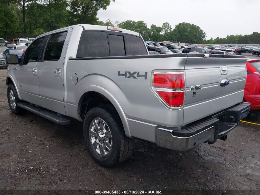 2011 Ford F-150 Lariat VIN: 1FTFW1ET7BFB60555 Lot: 39405433