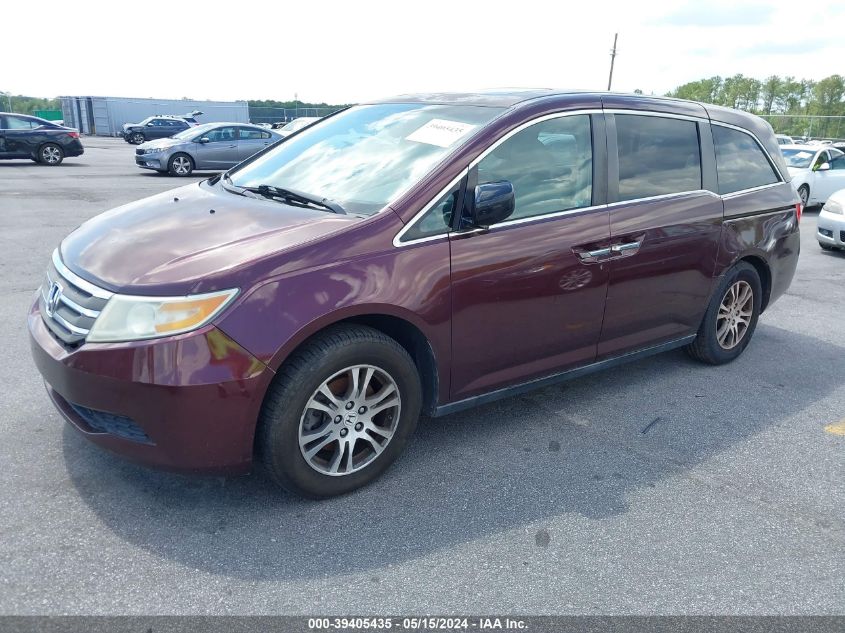 2011 Honda Odyssey Ex-L VIN: 5FNRL5H64BB046553 Lot: 39405435