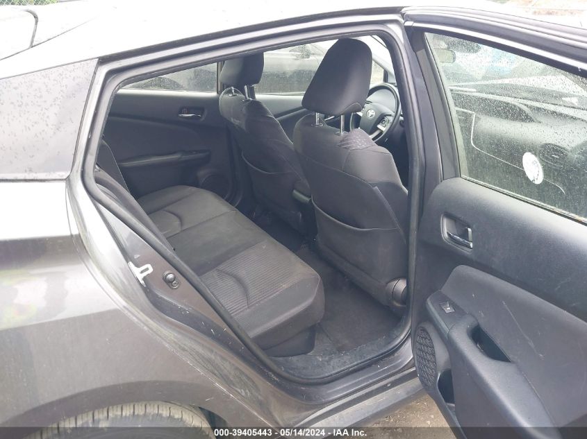 2017 Toyota Prius Two VIN: JTDKBRFU8H3566256 Lot: 39405443