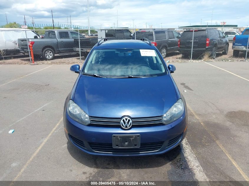 2013 Volkswagen Jetta Sportwagen 2.0L Tdi VIN: 3VWPL7AJ0DM625455 Lot: 39405475