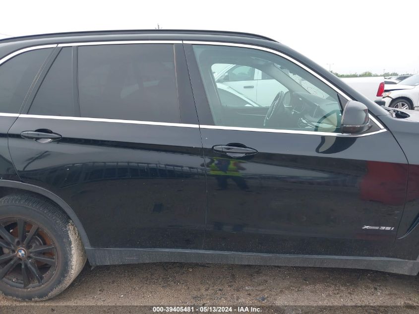 2015 BMW X5 xDrive35I VIN: 5UXKR0C51F0P09257 Lot: 39405481