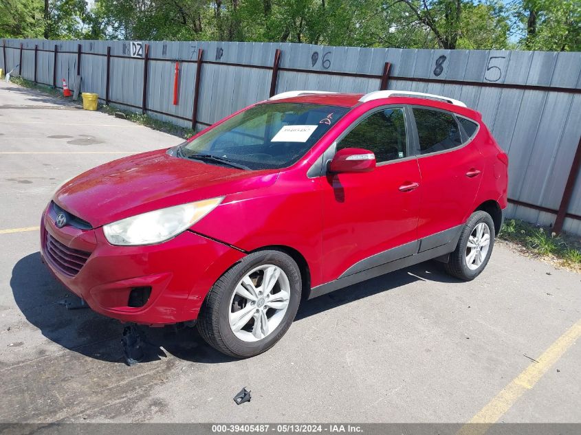 2013 Hyundai Tucson Gls VIN: KM8JU3AC3DU752787 Lot: 39405487