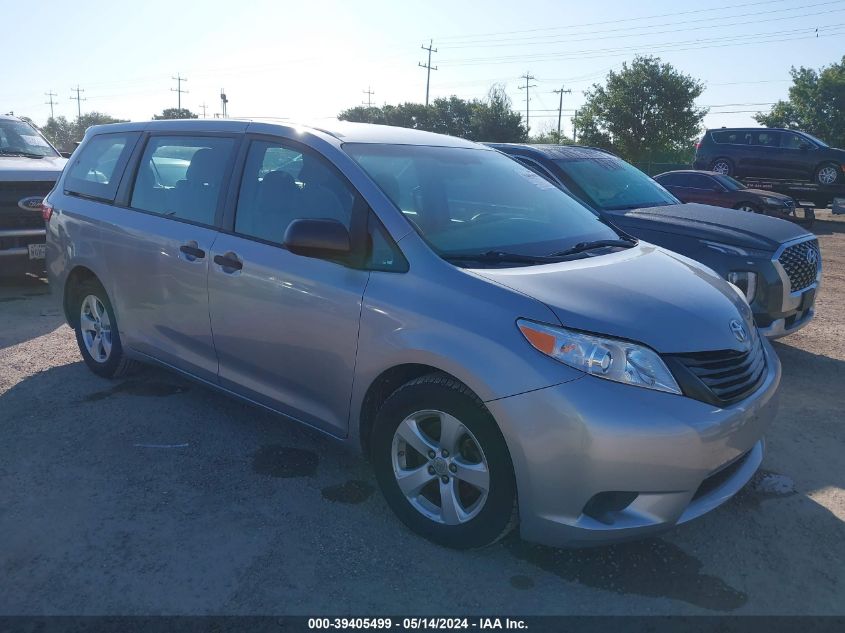 2017 Toyota Sienna VIN: 5TDZZ3DC9HS821027 Lot: 39405499