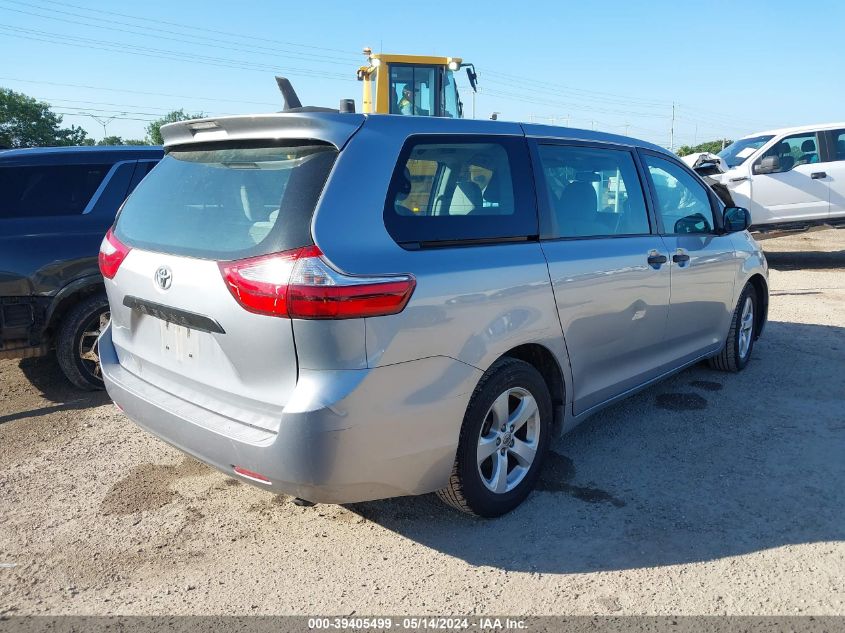 2017 Toyota Sienna VIN: 5TDZZ3DC9HS821027 Lot: 39405499