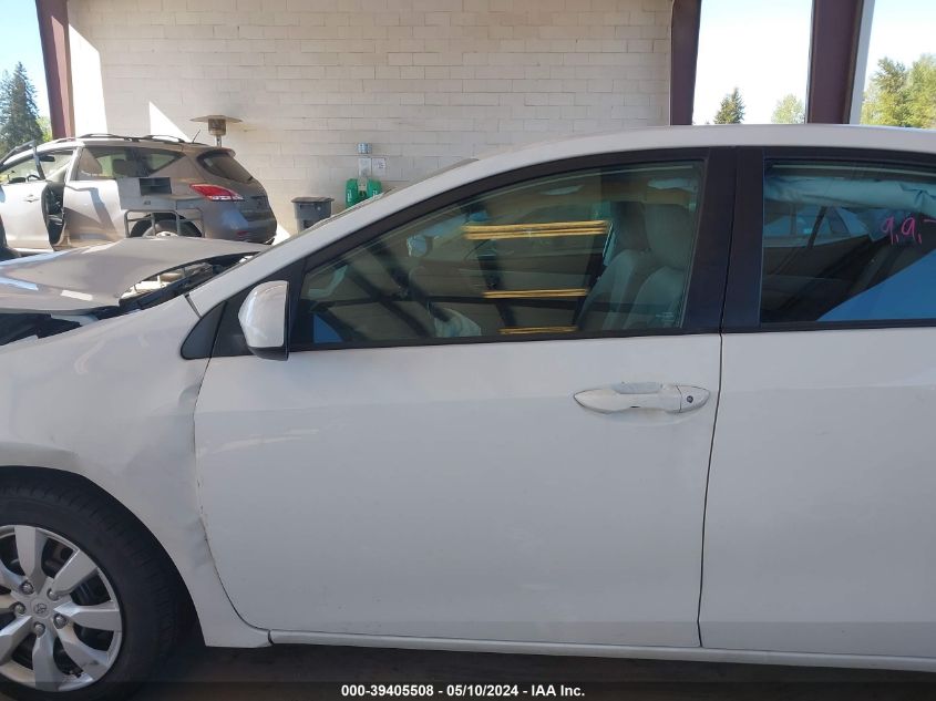 2017 Toyota Corolla Le VIN: 2T1BURHE3HC924614 Lot: 39405508