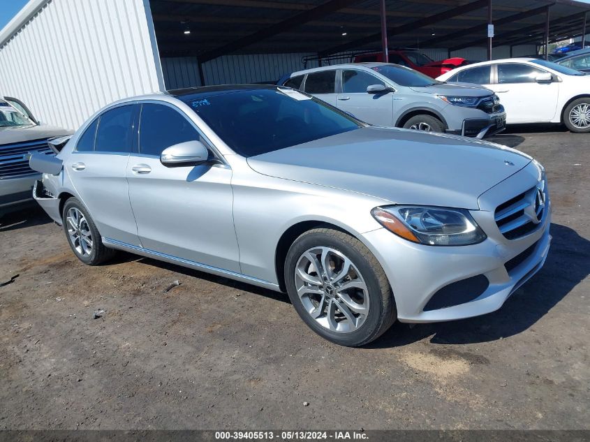 2015 Mercedes-Benz C 300 4Matic/Luxury 4Matic/Sport 4Matic VIN: 55SWF4KB1FU009104 Lot: 39405513