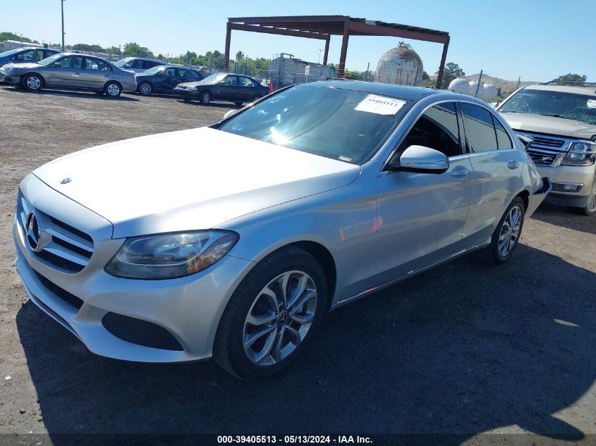 2015 Mercedes-Benz C 300 4Matic/Luxury 4Matic/Sport 4Matic VIN: 55SWF4KB1FU009104 Lot: 39405513