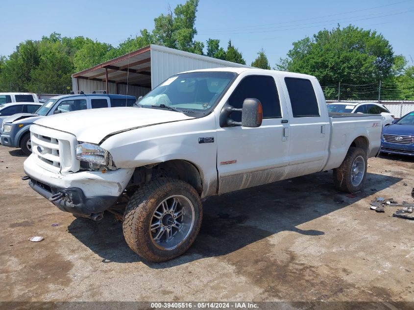 2004 Ford F-250 Lariat/Xl/Xlt VIN: 1FTNW21P54EB56409 Lot: 39405516