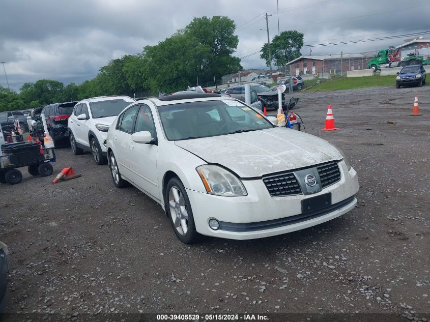 2004 Nissan Maxima 3.5 Se VIN: 1N4BA41E04C811315 Lot: 39405529