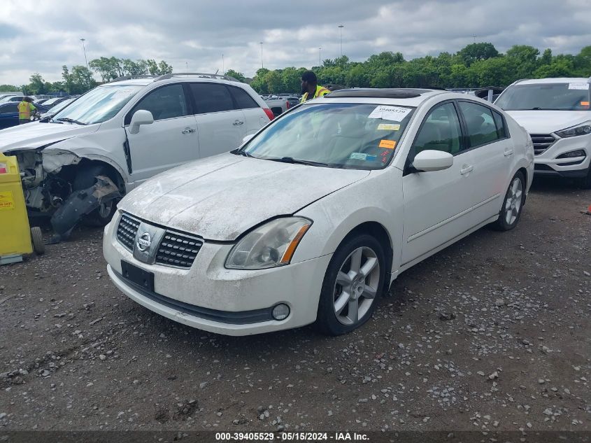 2004 Nissan Maxima 3.5 Se VIN: 1N4BA41E04C811315 Lot: 39405529