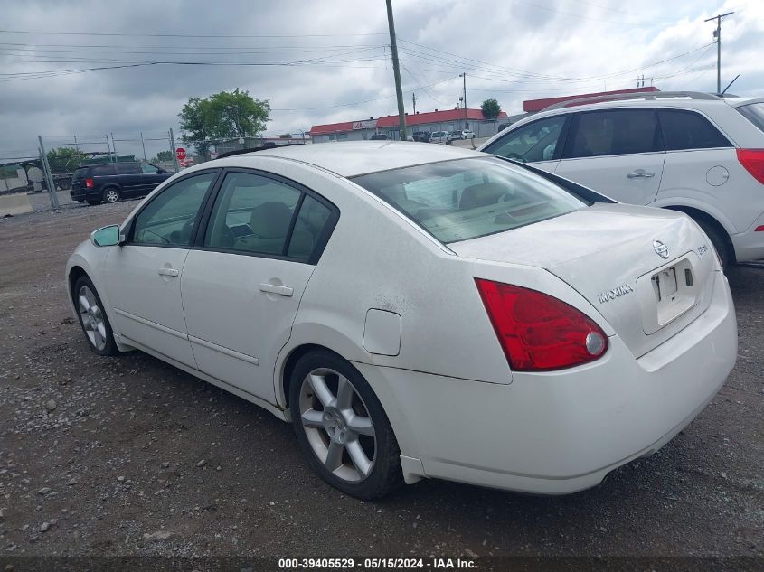 2004 Nissan Maxima 3.5 Se VIN: 1N4BA41E04C811315 Lot: 39405529