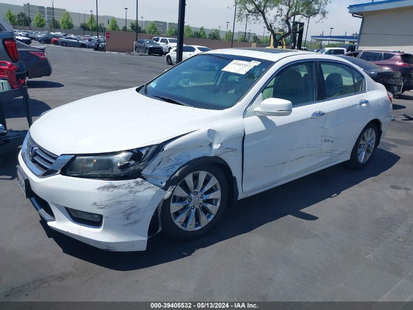 2015 Honda Accord Exl VIN: 1HGCR2F81FA261606 Lot: 39405532