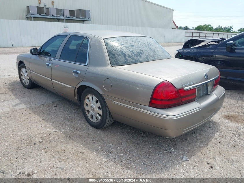 2003 Mercury Grand Marquis Ls VIN: 2MEHM75W73X696129 Lot: 39405536