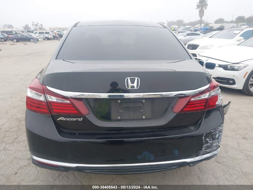 2016 Honda Accord Lx VIN: 1HGCR2F31GA217028 Lot: 39405543