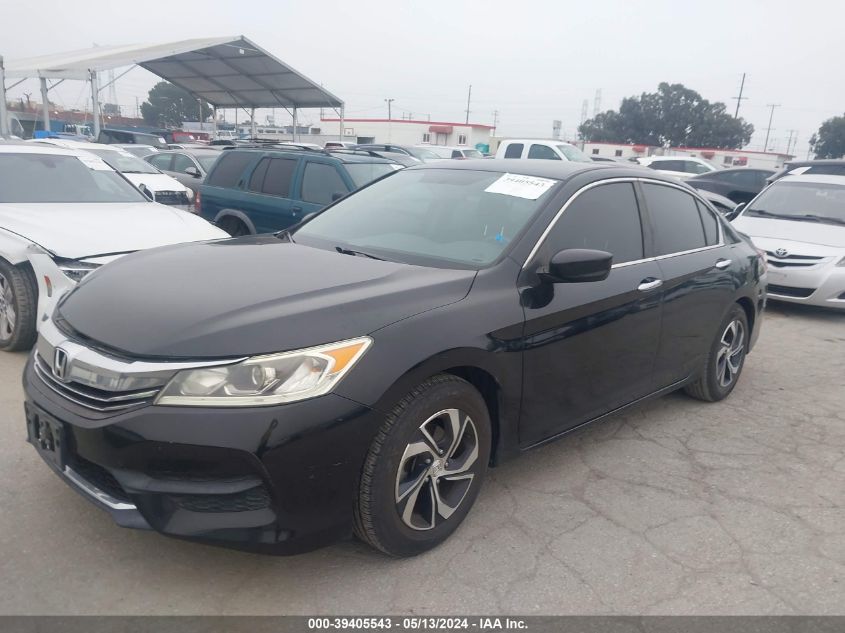 2016 Honda Accord Lx VIN: 1HGCR2F31GA217028 Lot: 39405543