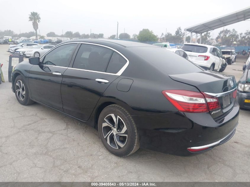 2016 Honda Accord Lx VIN: 1HGCR2F31GA217028 Lot: 39405543