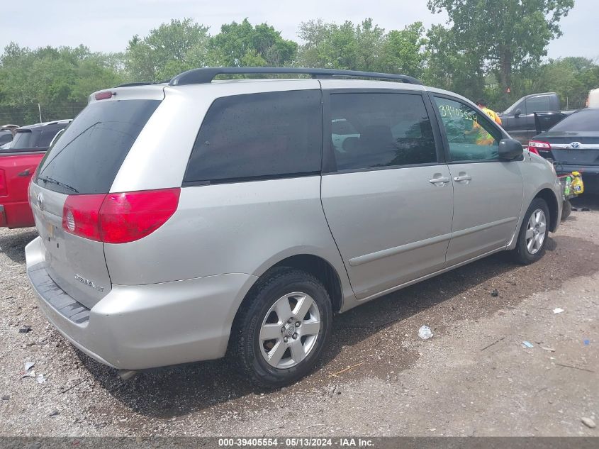 2008 Toyota Sienna Le VIN: 5TDZK23C28S125206 Lot: 39405554