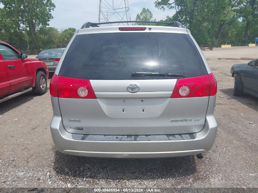 2008 Toyota Sienna Le VIN: 5TDZK23C28S125206 Lot: 39405554