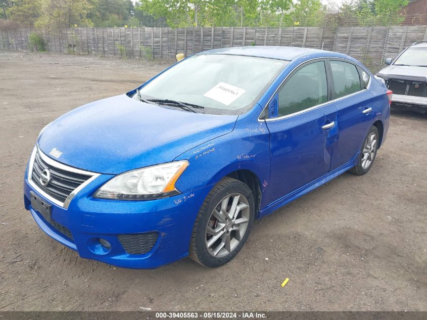 2013 Nissan Sentra Sr VIN: 3N1AB7AP0DL778863 Lot: 39405563