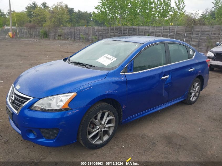 2013 Nissan Sentra Sr VIN: 3N1AB7AP0DL778863 Lot: 39405563