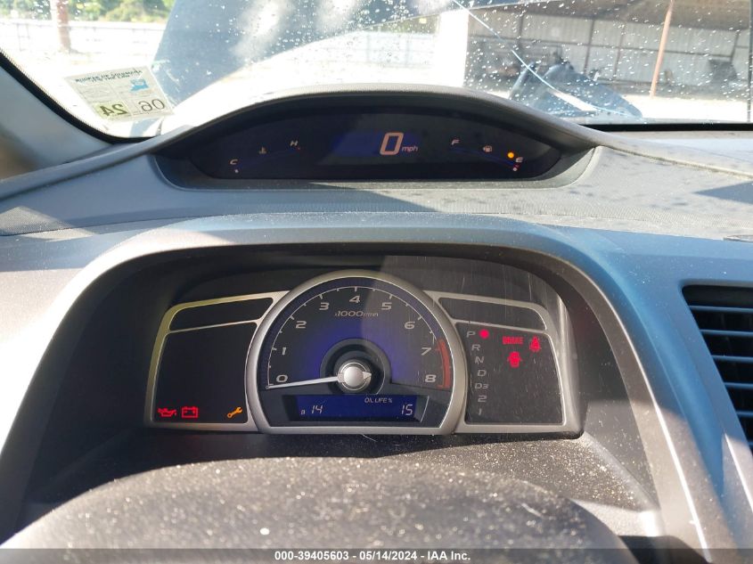 2009 Honda Civic Lx VIN: 2HGFA16579H536552 Lot: 39405603