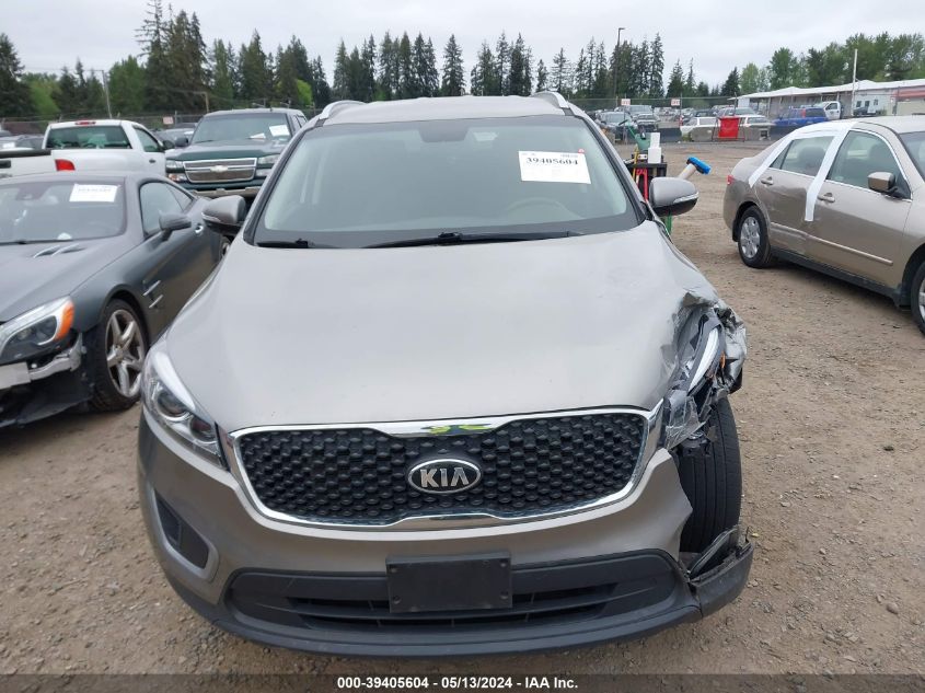 2016 Kia Sorento 3.3L Lx VIN: 5XYPGDA5XGG132103 Lot: 39405604