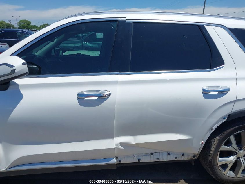 2021 Hyundai Palisade Sel VIN: KM8R44HE6MU277443 Lot: 39405605