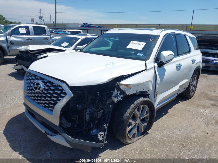 2021 HYUNDAI PALISADE SEL - KM8R44HE6MU277443