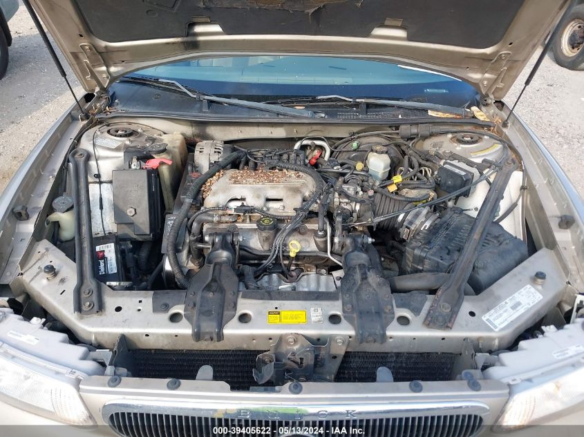 1999 Buick Century Custom VIN: 2G4WS52M4X1409128 Lot: 39405622